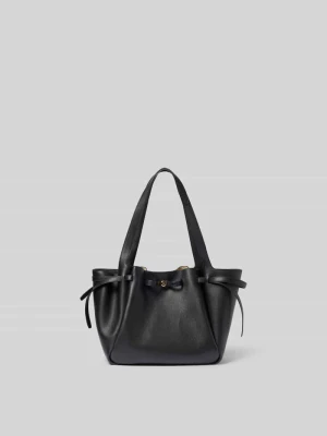Torebka z detal z logo Tory Burch Czarny