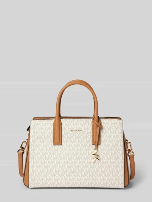 Torebka z detalami z logo model ‘LAILA’ MICHAEL Michael Kors