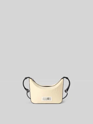 Torebka z detalem z logo MM6 Maison Margiela Beżowy