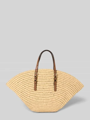 Torebka z efektem plecionki model ‘ISA’ MICHAEL Michael Kors