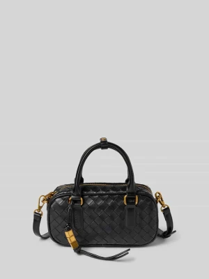 Torebka z efektem plecionki model ‘KINNA BOWLING BAG’ Seidenfelt