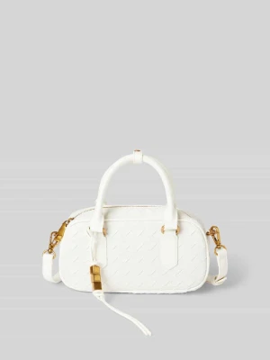 Torebka z efektem plecionki model ‘KINNA BOWLING BAG’ Seidenfelt