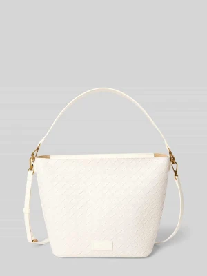 Torebka z efektem plecionki model ‘KINNA HOBO’ Seidenfelt