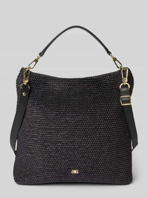 Torebka z fakturowanym wzorem model ‘KAIA RAFFIA’ abro