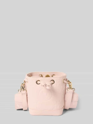 Torebka z fakturowanym wzorem model ‘SAMBA’ VALENTINO BAGS