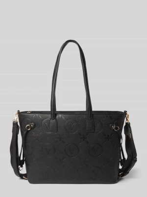 Torebka z fakturowanym wzorem model ‘SAMBA’ VALENTINO BAGS