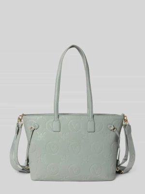 Torebka z fakturowanym wzorem model ‘SAMBA’ VALENTINO BAGS