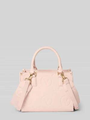 Torebka z fakturowanym wzorem z logo model ‘SAMBA’ VALENTINO BAGS