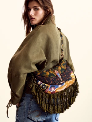 Torebka z frędzlami zaprojektowana przez pana Christiana Lacroix Desigual