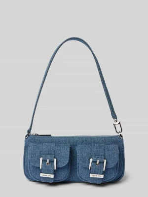 Torebka z imitacji denimu model ‘ZOE’ MICHAEL Michael Kors