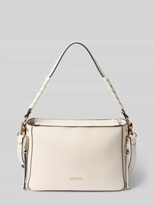 torebka z materiał skóropodobny model 'Gihen' Liu Jo White