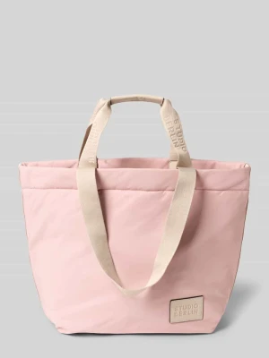 Torba shopper z naszywką z logo model ‘Prenzlau’ STUDIO BERLIN