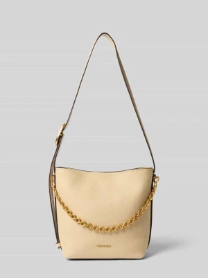 Torebka z naturalnej skóry model 'Nolita' Michael Kors Beżowy