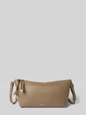 Torebka z paskiem na ramię model 'DEBBY MINI' Furla Średnioszary