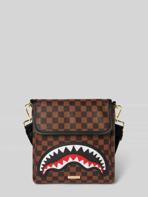 Torebka z paskiem na ramię model ‘SAWTOOTH SHARKS IN PARIS’ Sprayground Ciemnobrązowy