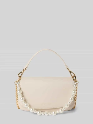 Torebka z perełkami i paskiem na ramię model ‘TYDAL’ Seidenfelt