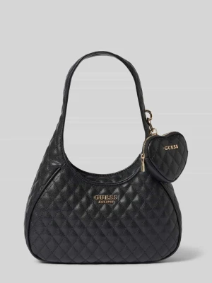 Torebka z pikowaniem model 'ATABEY HOBO' Guess