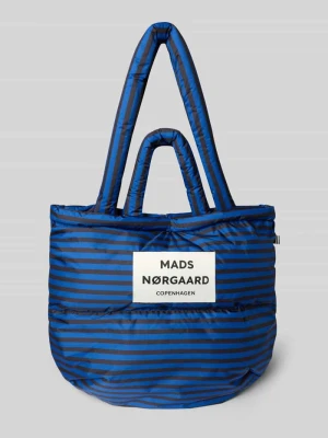 Torebka z przeszyciami i detalem z logo MADS NØRGAARD