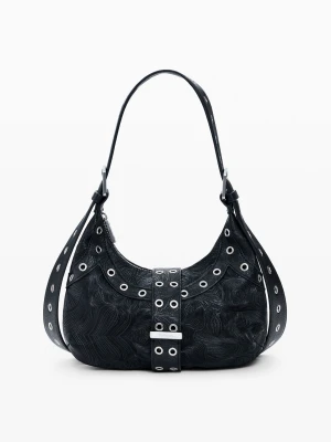 Torebka z tłoczeniami i ćwiekami Desigual