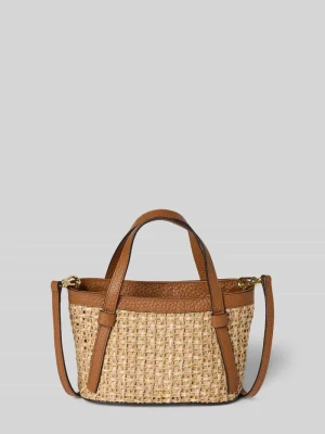 torebka z uchwytami do noszenia i paskiem na ramię model 'COSMO' abro