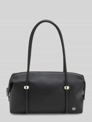 Torebka z uchwytem z detal z logo model 'Briony_Duffle' Hugo Czarny