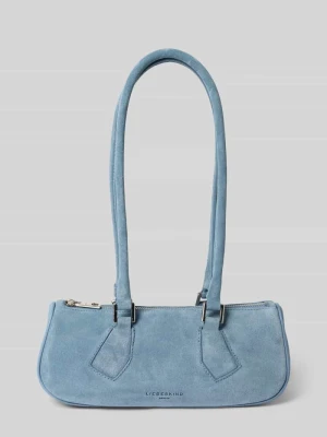 torebka z weluru z detal z logo model 'CECILE' liebeskind berlin