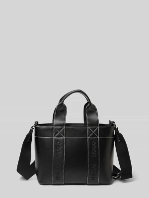 Torba na ramię z wyhaftowanym logo model ‘BECKY’ HUGO