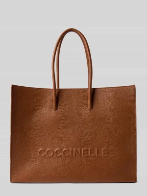 Torebka z wytłoczonym logo model ‘Myrtha’ Coccinelle