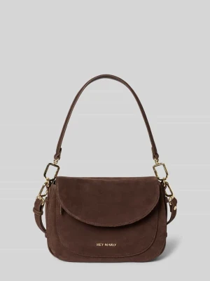 Torebka ze skóry bydlęcej model ‘Big Sister Suede’ Hey Marly
