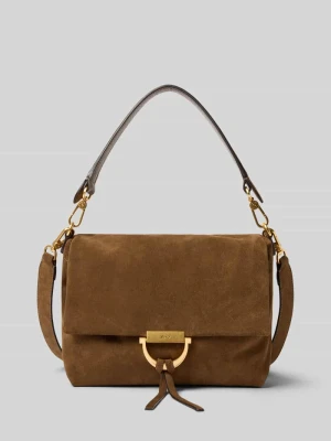 Torebka ze skóry model 'TEMI' Abro Khaki