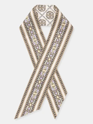 Tory Burch apaszka damska jedwabna