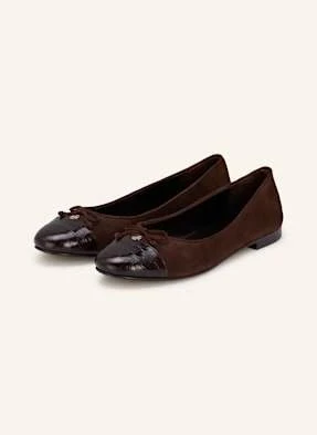 Tory Burch Baleriny braun
