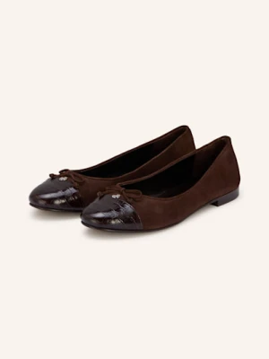 Tory Burch Baleriny braun