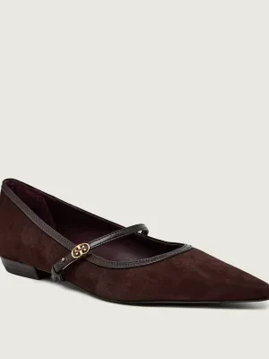 TORY BURCH Baleriny DOUBLE T | zamsz