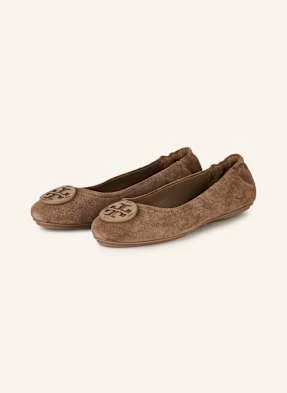 Tory Burch Baleriny Minnie braun