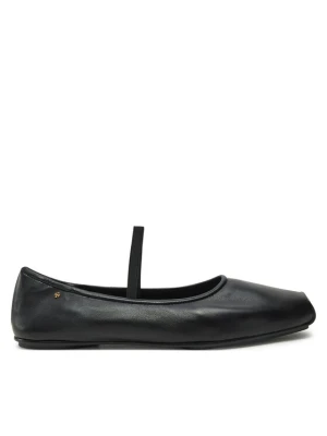 Tory Burch Baleriny Runway Ballet 157625 Czarny