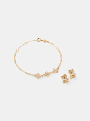 Tory Burch bransoletka i kolczyki Kira
