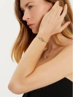 Tory Burch Bransoletka Interlocking Wishbone Bracelet 163709 Złoty