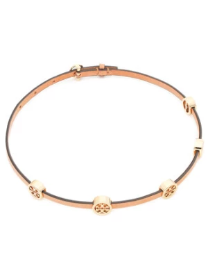 Tory Burch Bransoletka Miller Double-Wrap Bracelet 82720 Brązowy