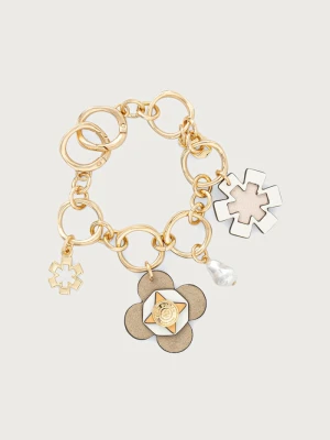 Tory Burch brelok damski Forget Me Not złoty