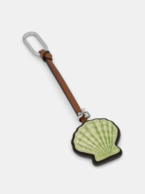 Tory Burch brelok skórzany Shell