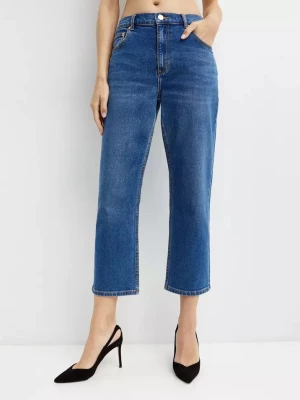 Tory Burch Ciemnoniebieskie jeansy Flare XS6