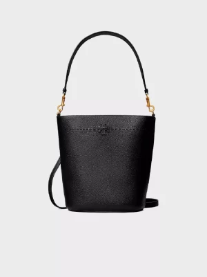 Tory Burch Czarna torebka McGraw Bucket