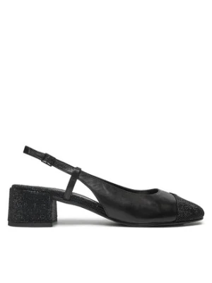 Tory Burch Czółenka Cap-Toe Pave Singback Pump 160256 Czarny