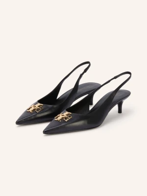 Tory Burch Czółenka Typu Slingback Charlie schwarz