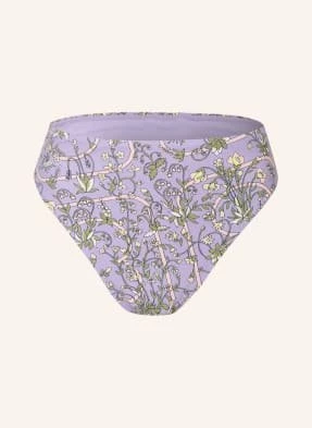 Tory Burch Dół Od Bikini Z Wysokim Stanem Garden Medallion lila