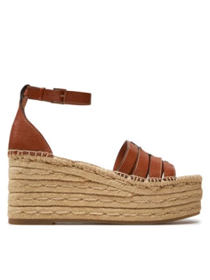 Tory Burch Espadryle Ines 154464 Brązowy