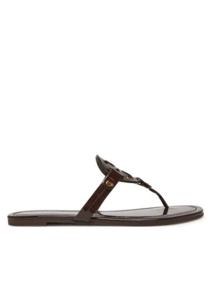 Tory Burch Japonki 11743 Brązowy