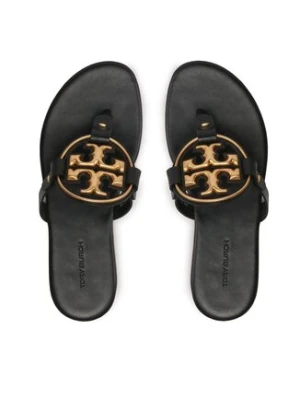 Tory Burch Japonki Metal Miller 136593 Czarny