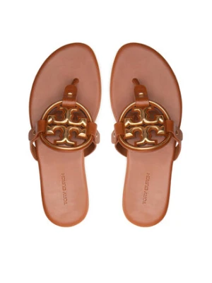 Tory Burch Japonki Miller 136593 Brązowy